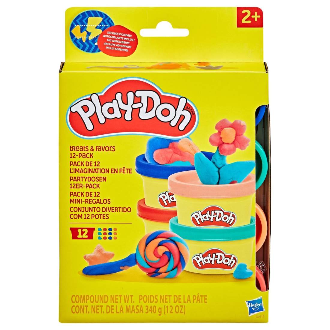 Play-Doh-sammansatta godsaker och förmåner, 12-pack | Hem & Hobby | Pryloteket