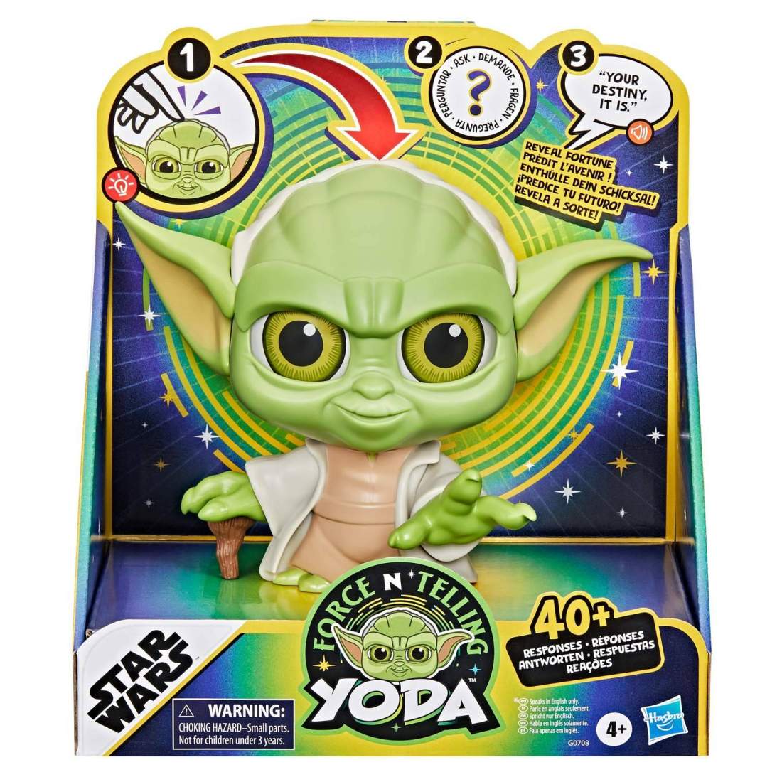 Star Wars Interactive Toy: Force and Telling Yoda Figure | Hem & Hobby | Pryloteket