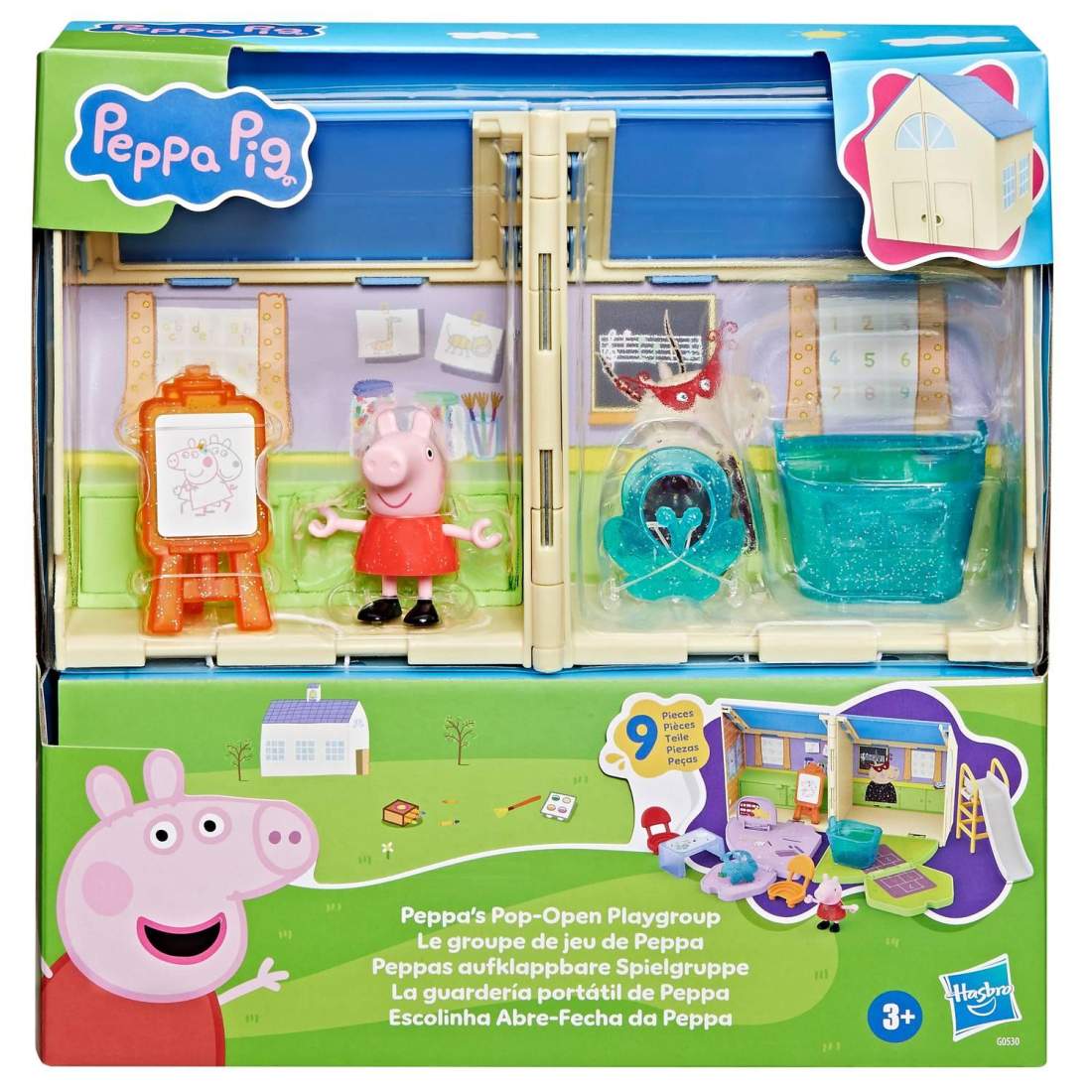 Peppa gris lekset med popup-funktioner och tillbehör | Hem & Hobby | Pryloteket