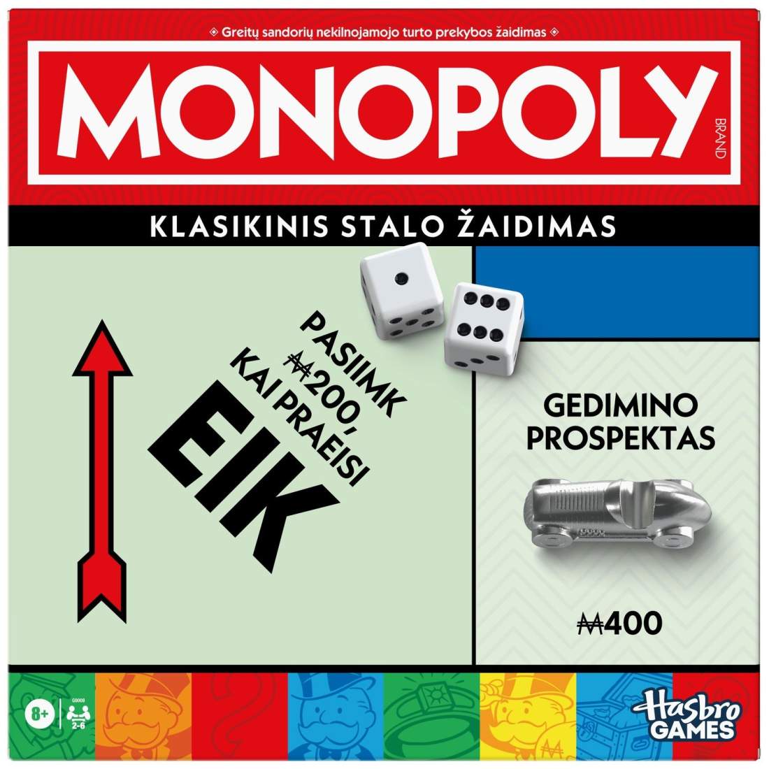 MONOPOLY Board Game Classic Edition på litauiska språket | Hem & Hobby | Pryloteket