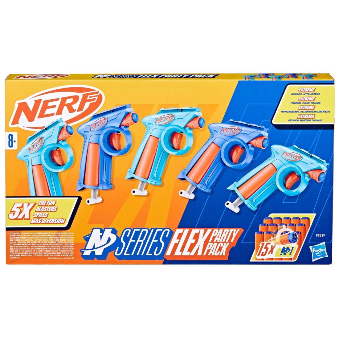 Nerf N Series Playset Flex Party Pack med 10 Blasters och Dart | Hem & Hobby | Pryloteket