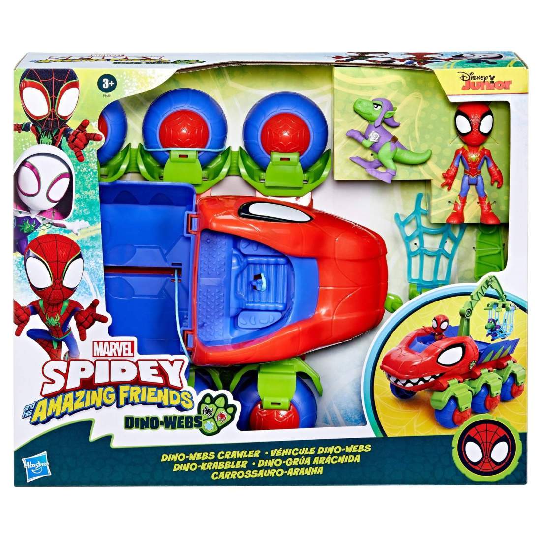 Spider-Man Playset med Dinowebs Crawler och actionfigurer | Hem & Hobby | Pryloteket