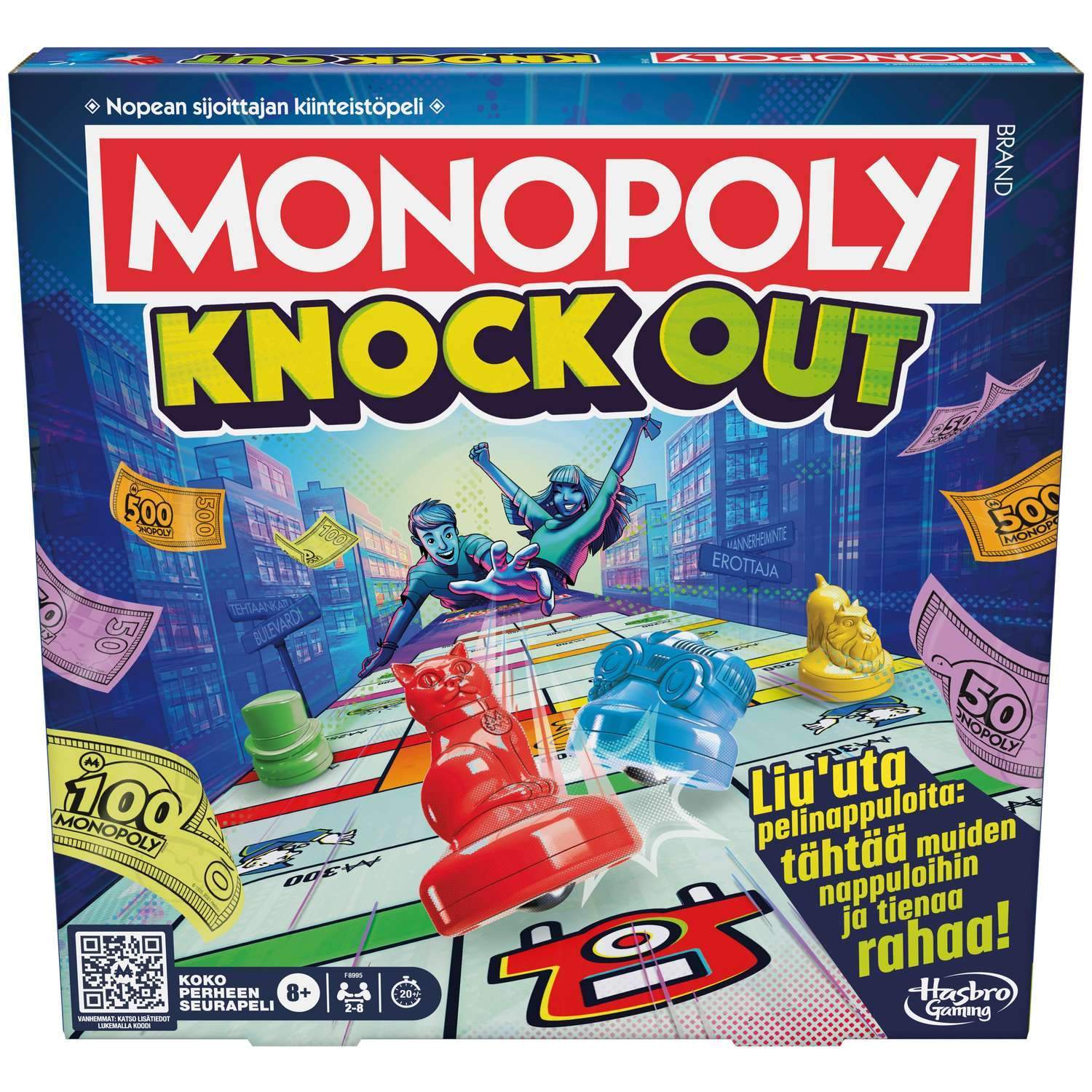 Monopolbrætspil på finsk - Klassisk familiesjov