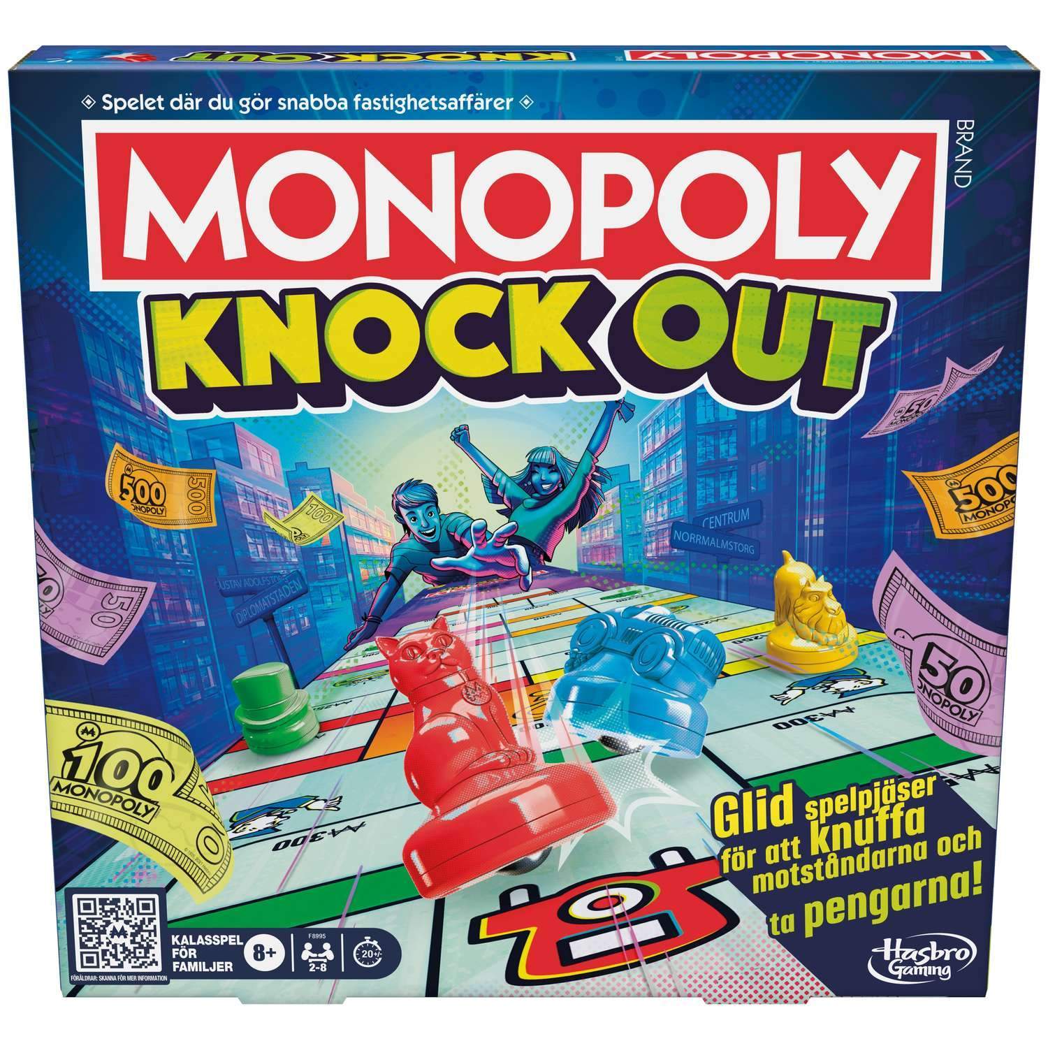 Monopol Brädspel - Svensk Edition för 2-8 spelare | Hem & Hobby | Pryloteket