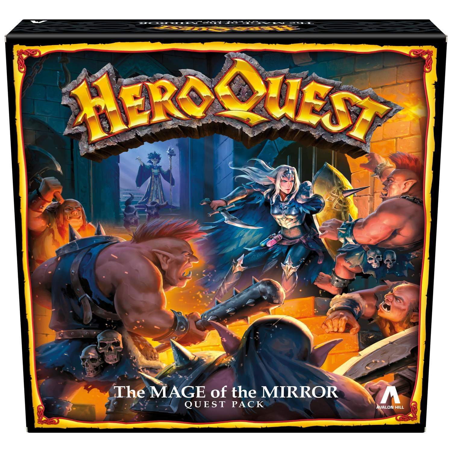 HeroQuest Mage of the Mirror Expansion Quest-spil