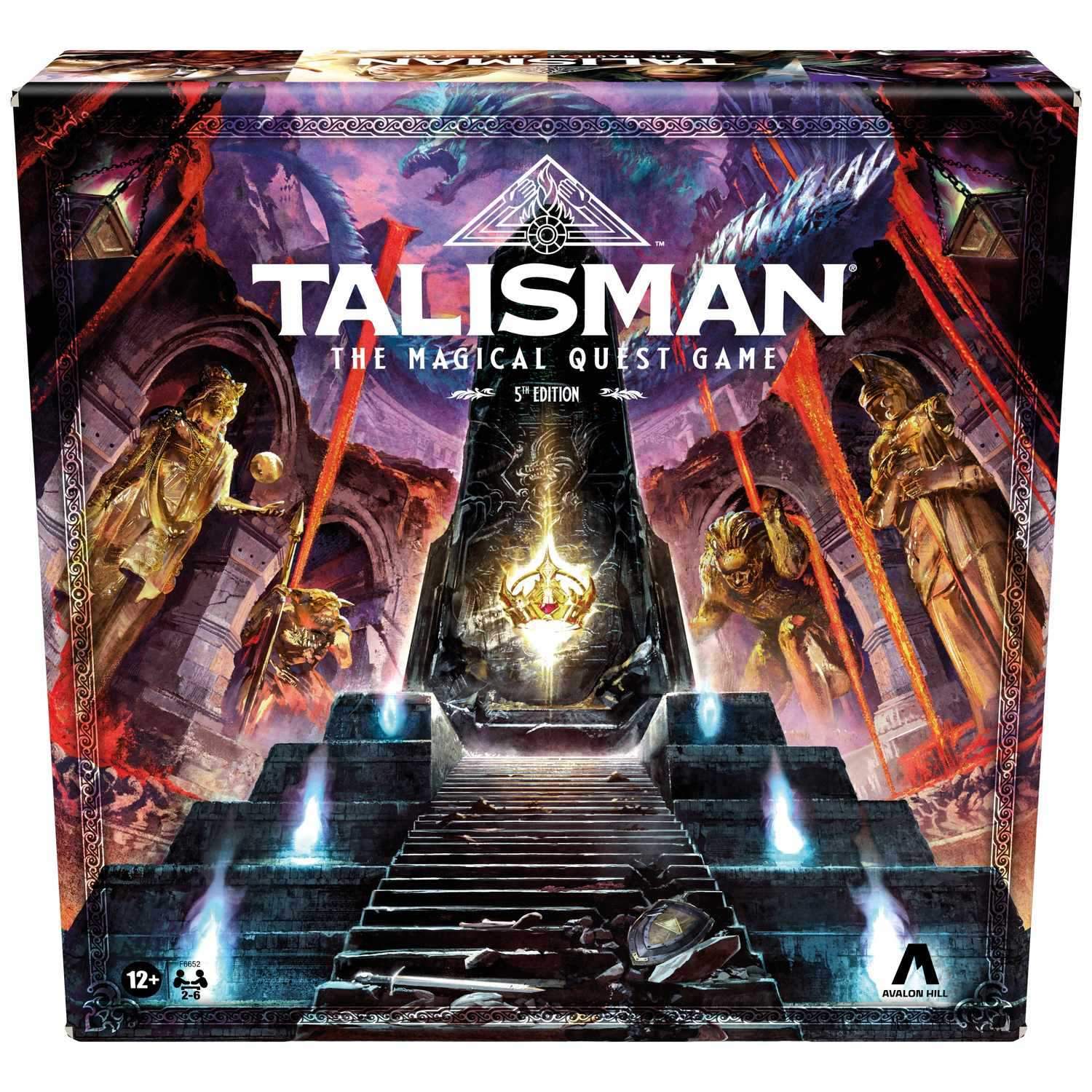 Talisman Core-brætspil med eventyr- og strategielementer