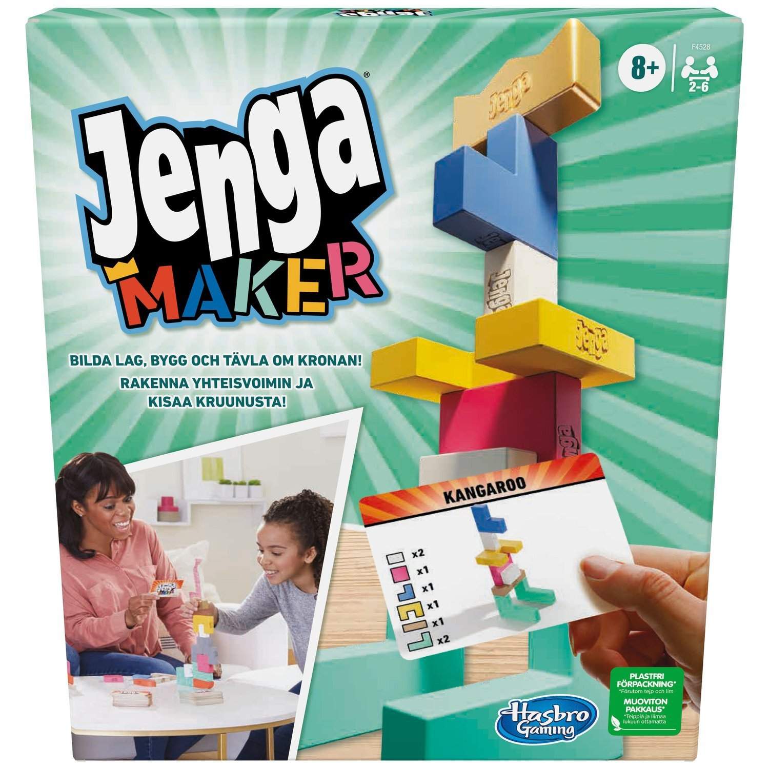 JENGA Maker Brädspel på finska och svenska språk | Hem & Hobby | Pryloteket