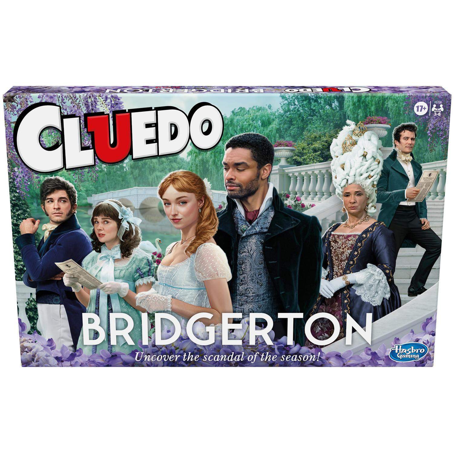 Cluedo Bridgerton Mystery Board Game for 3-6 spillere