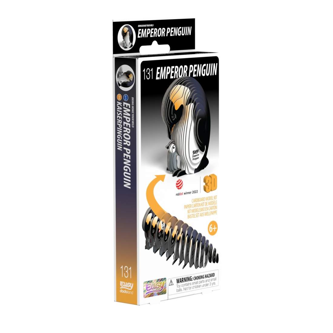 3D Cardboard Model Kit - Emperor Penguin Craft Project | Hem & Hobby | Pryloteket