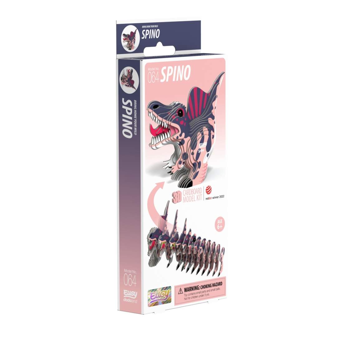 3D-pappmodellsats - Spinosaurus Dinosaur Monteringsset | Hem & Hobby | Pryloteket