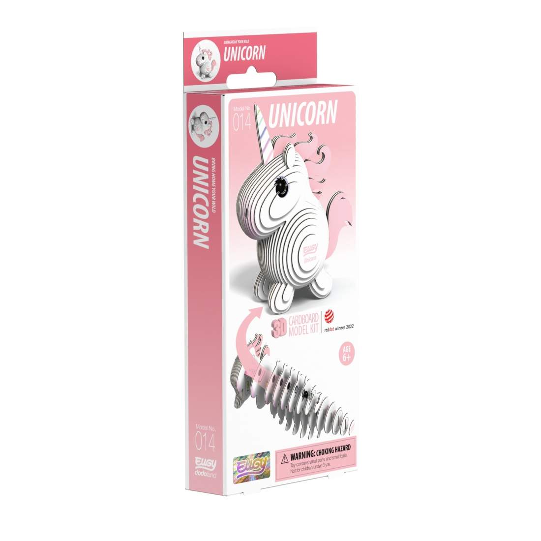 3D Cardboard Model Kit - Unicorn Design, Enkel montering | Hem & Hobby | Pryloteket