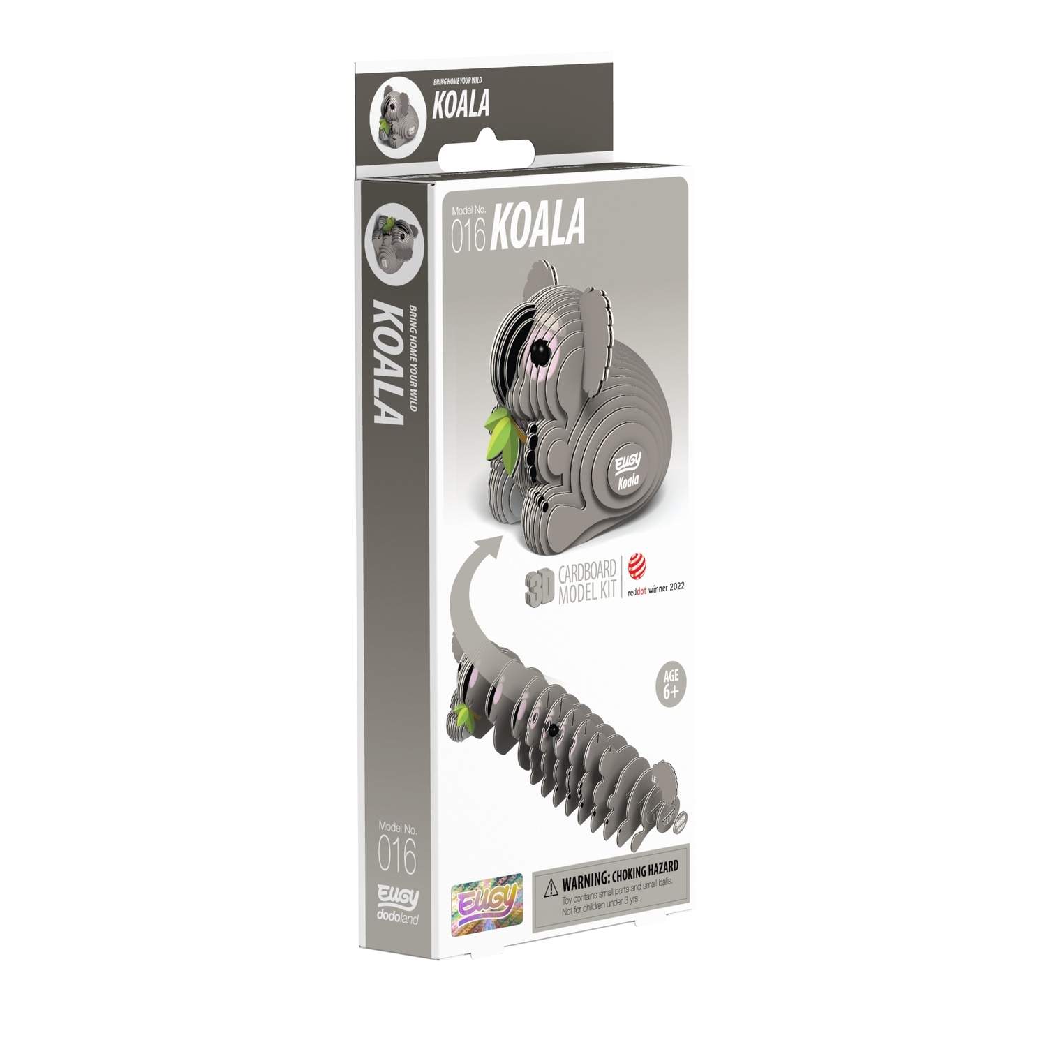 3D Cardboard Model Kit - Koala Animal Craft til børn