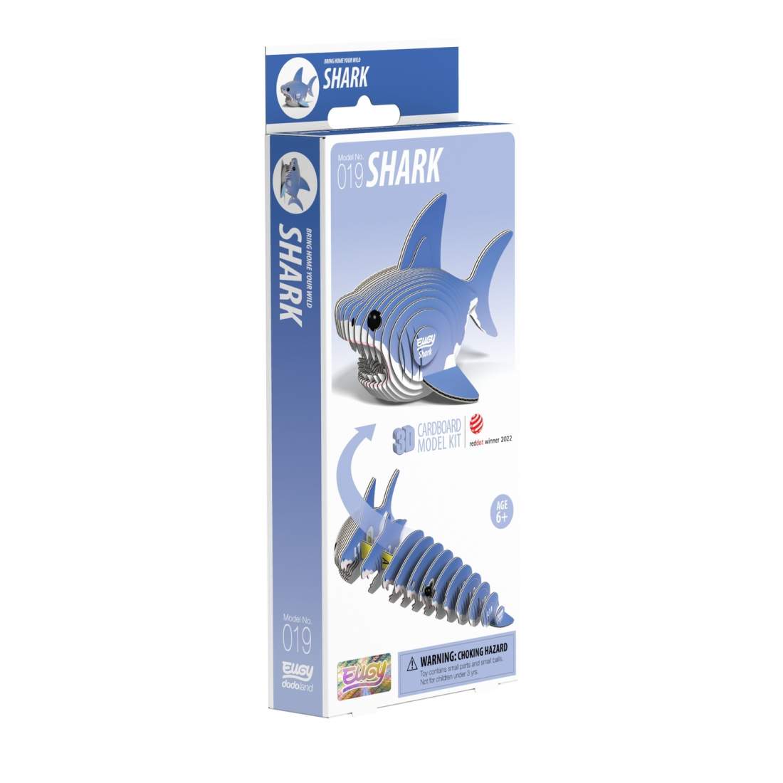 Shark 3D Cardboard Model Kit för kreativt byggande | Hem & Hobby | Pryloteket