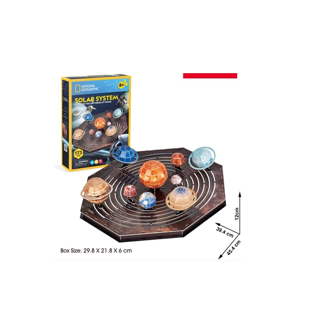 3D solsystempussel för barn, pedagogisk rolig aktivitet | Hem & Hobby | Pryloteket