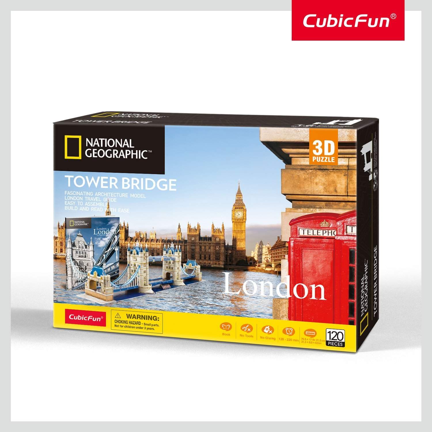 3D-puslespil af Tower Bridge – Sjov og engagerende aktivitet