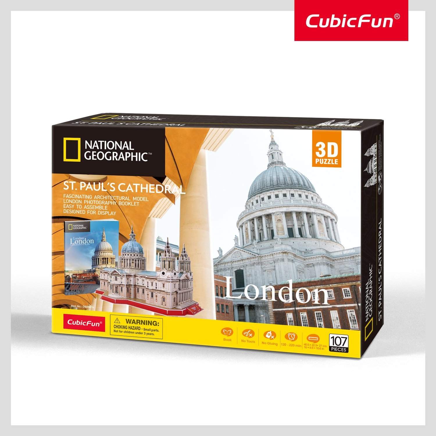 3D-puslespil af St. Paul's Cathedral – Sjov og engagerende aktivitet