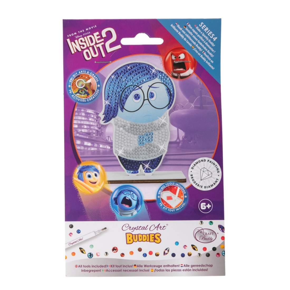 Konstset med kristaller för kreativa projekt, sorgstema | Hem & Hobby | Pryloteket