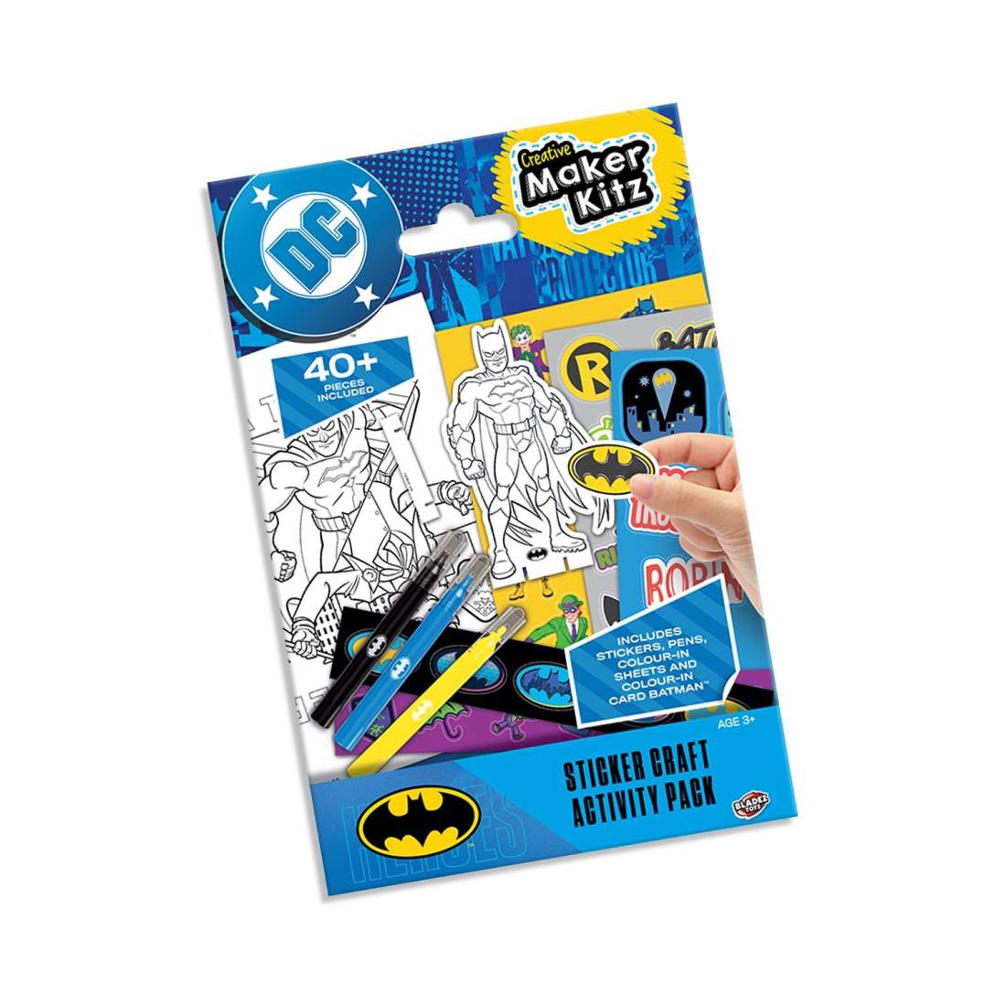 Batman Sticker Activity Set för barn, kreativt roligt och lärande | Hem & Hobby | Pryloteket
