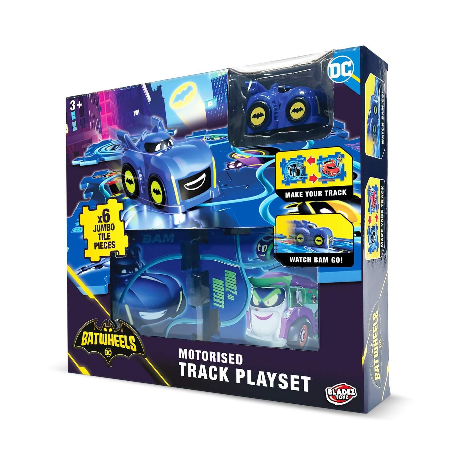 Motoriseret banelegesæt til flagermushjul, 6 stk