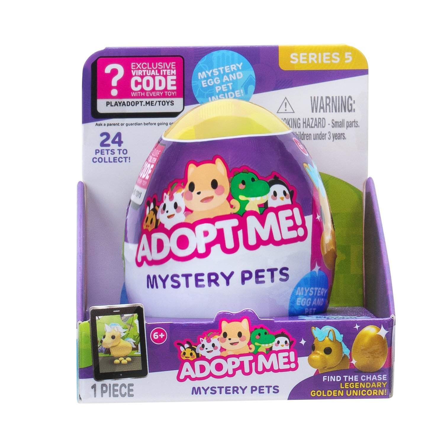 Adopt Me Collectible Mystery Pets - Serie 5 overraskelsesfigurer