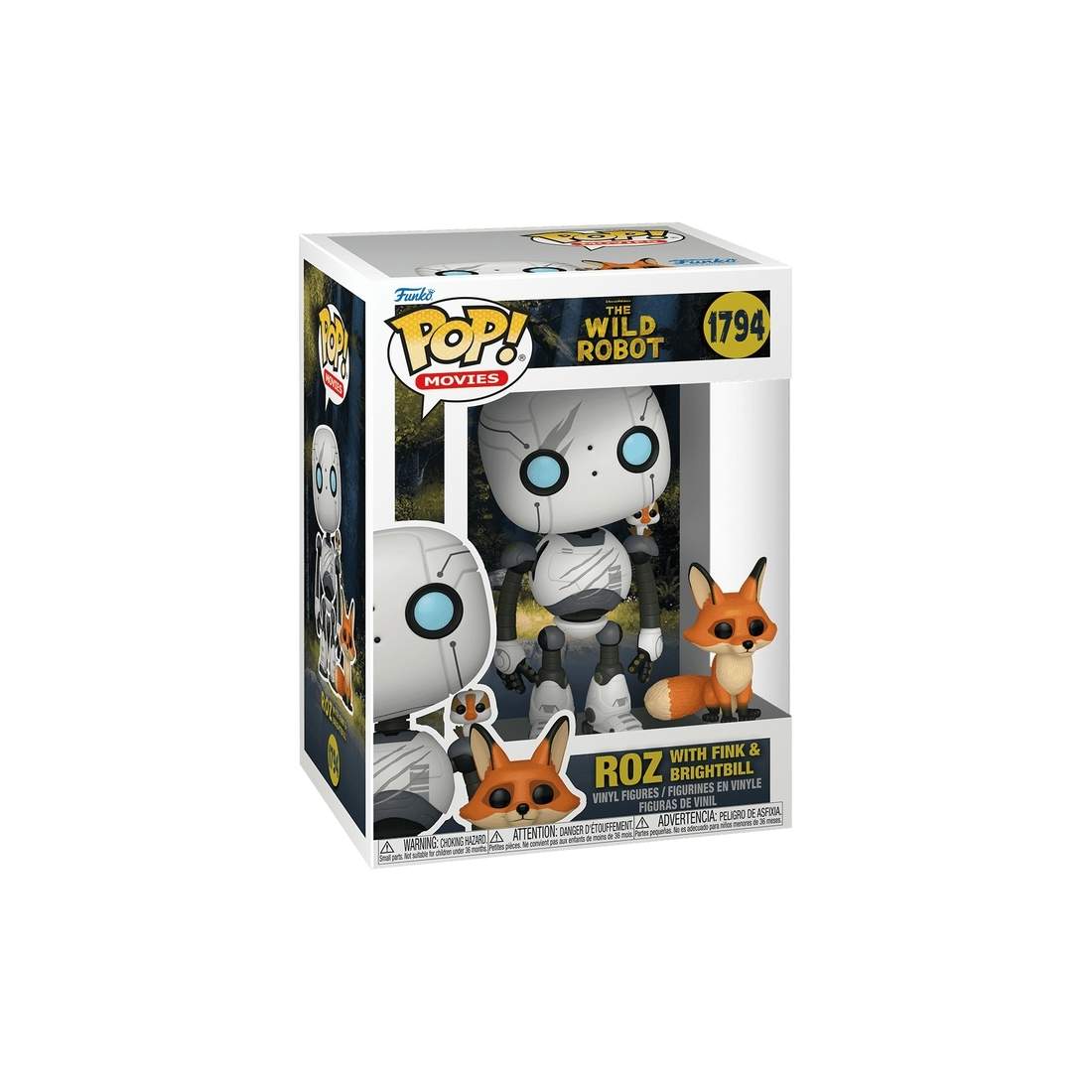 Wild Robot Funko Pop! Vinylfigur - Roz med Brightbill & Fink | Hem & Hobby | Pryloteket