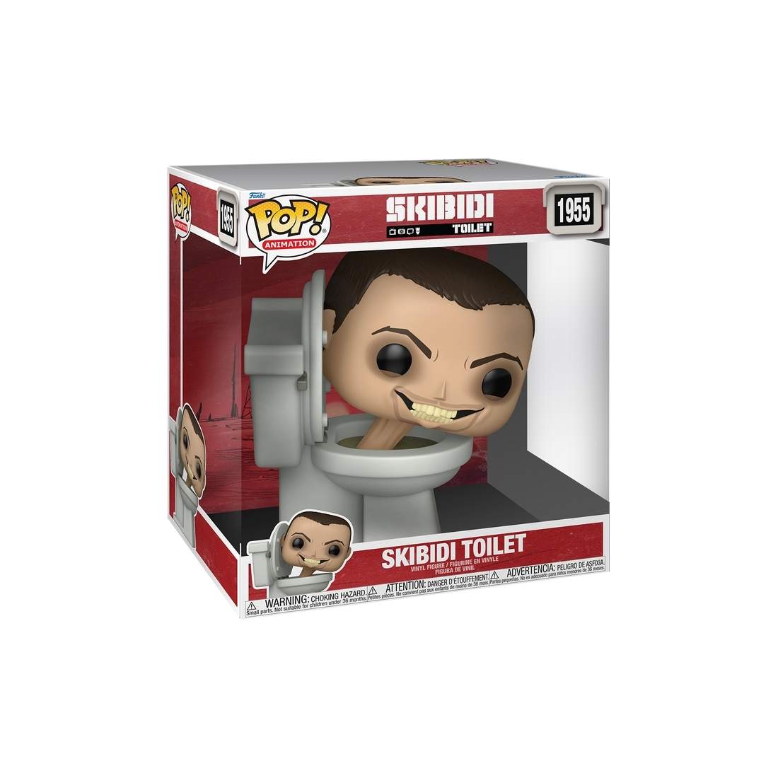 Skibidi Toalett Funko Pop! Jumbo vinyl figur samlarobjekt | Hem & Hobby | Pryloteket