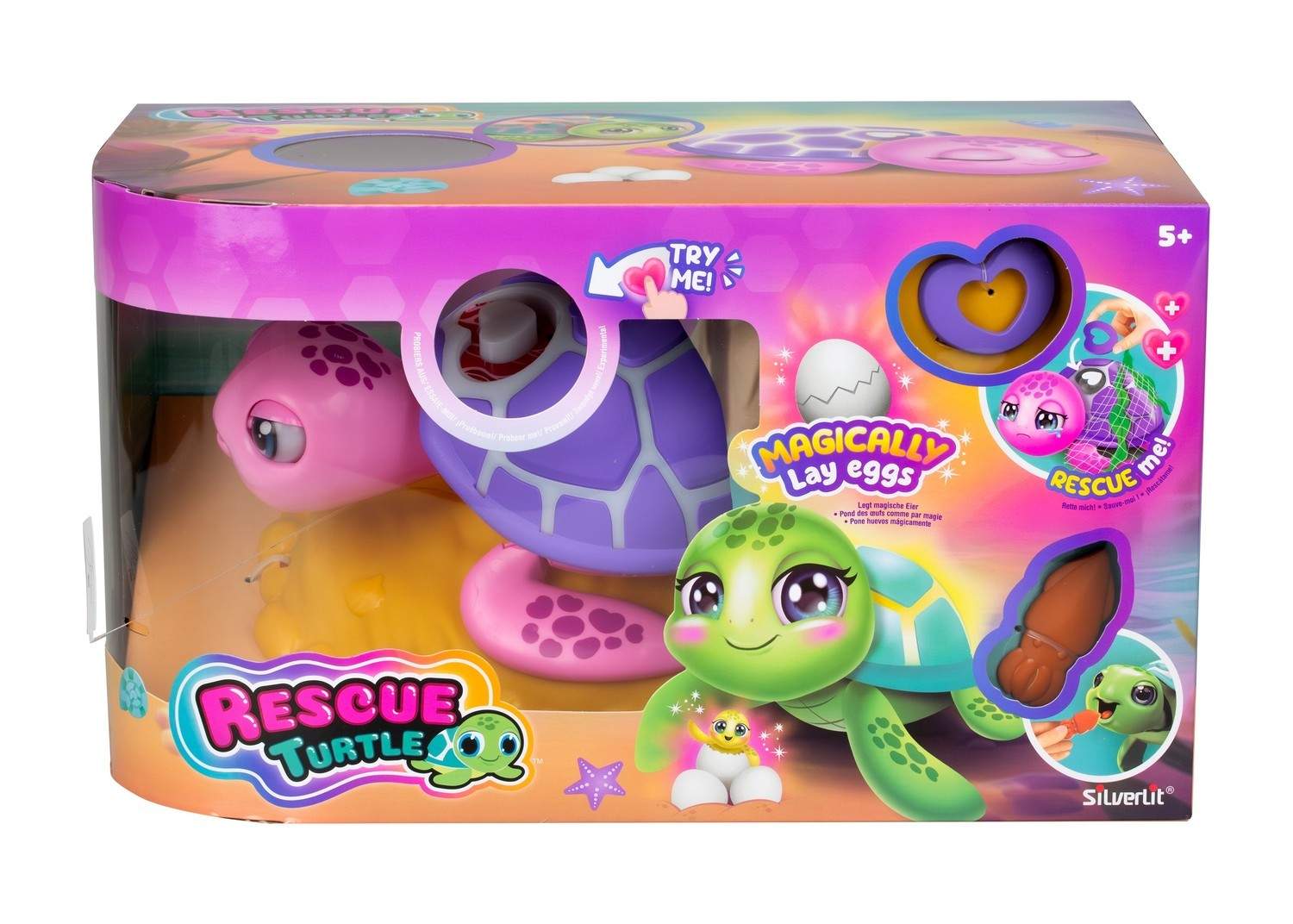Rescue Turtle interaktivt legetøj til børn, sjov læringsoplevelse