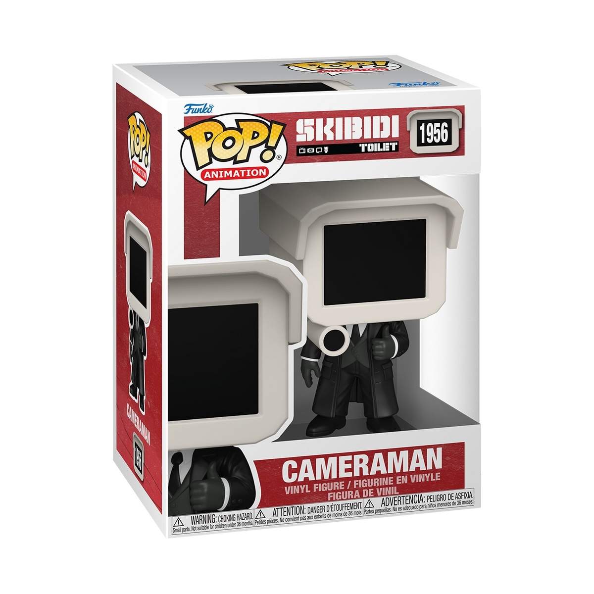 Skibidi toiletkameramand Funko Pop! Vinyl figur samleobjekt