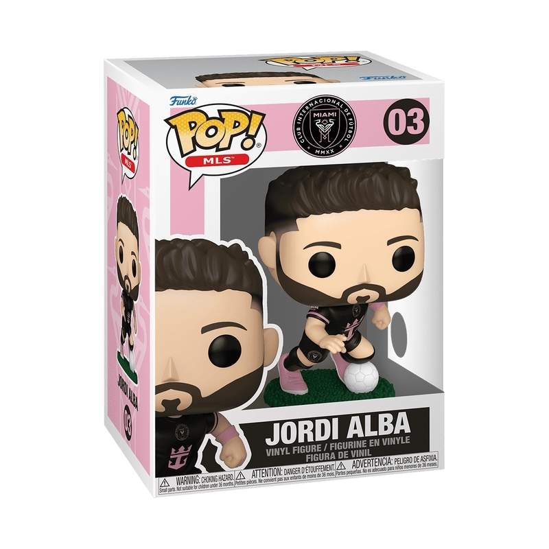 Inter Miami Jordi Alba Funko Pop! Vinyl figur samleobjekt