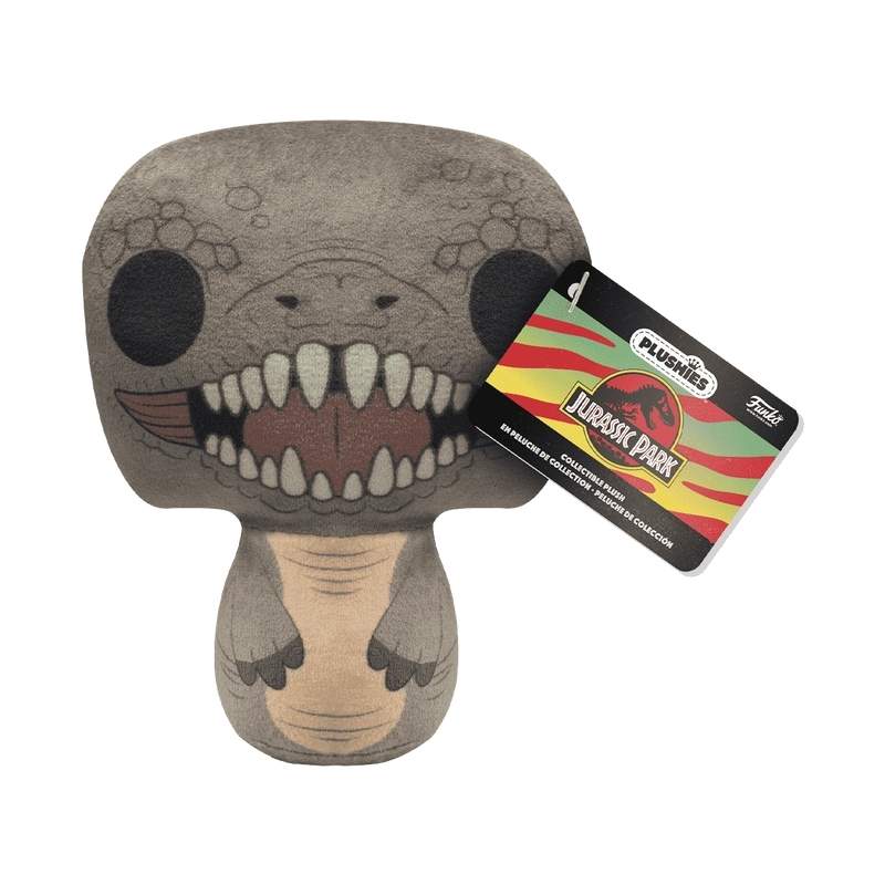 T-Rex Plyslegetøj, 18 cm, Jurassic Park samleobjekt