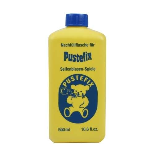 Pustefix Bubble Solution Refill, 500 ml til bobleblæsning