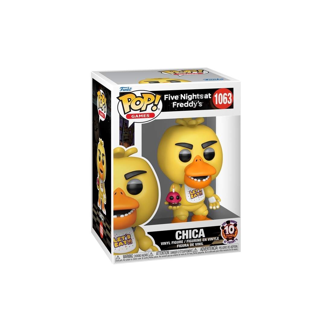 Fem nätter på Freddys Chica Funko Pop! Vinylfigur | Hem & Hobby | Pryloteket