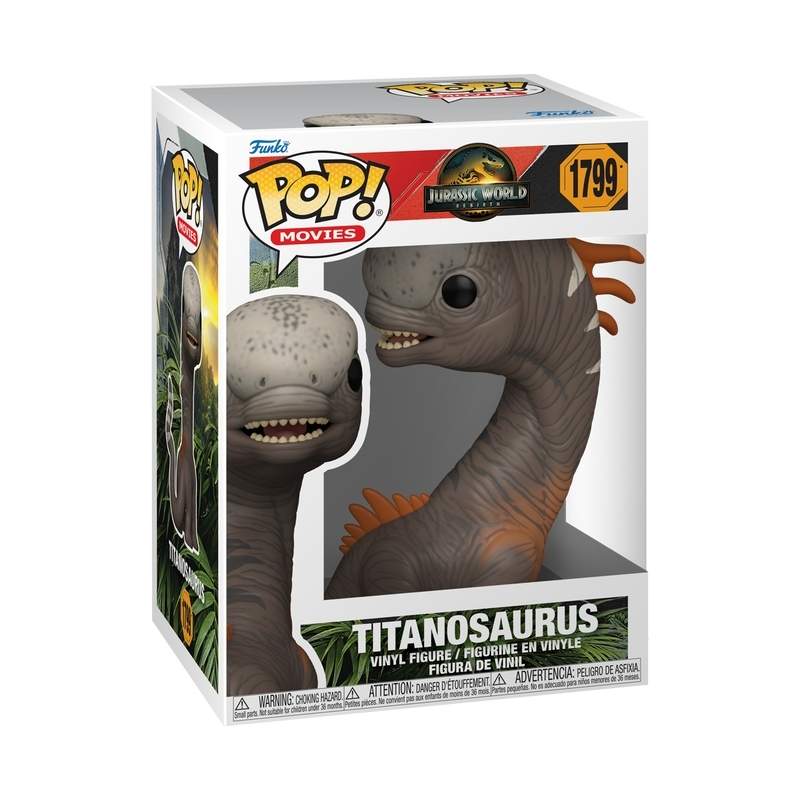 Jurassic World Funko Pop! Vinylfigur - Titanosaurus samleobjekt