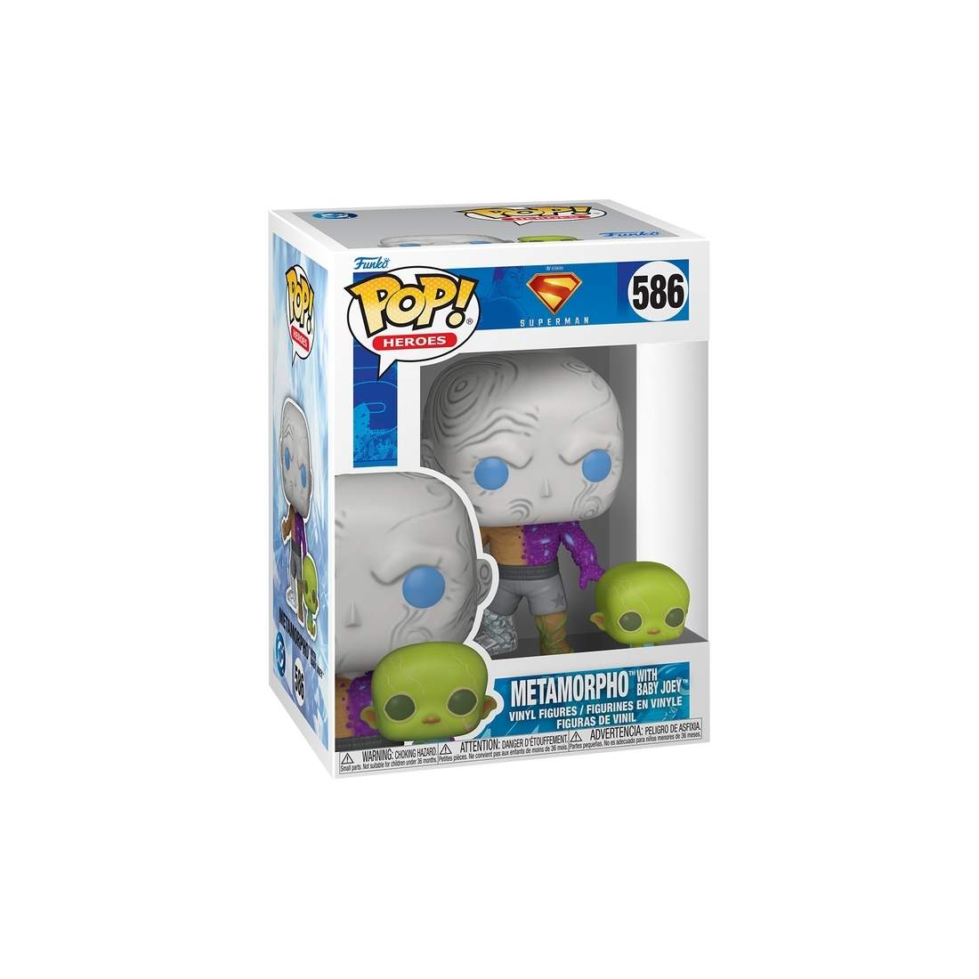 Superman Funko Pop! Vinylfigur med Metamorpho & Baby Joey | Hem & Hobby | Pryloteket
