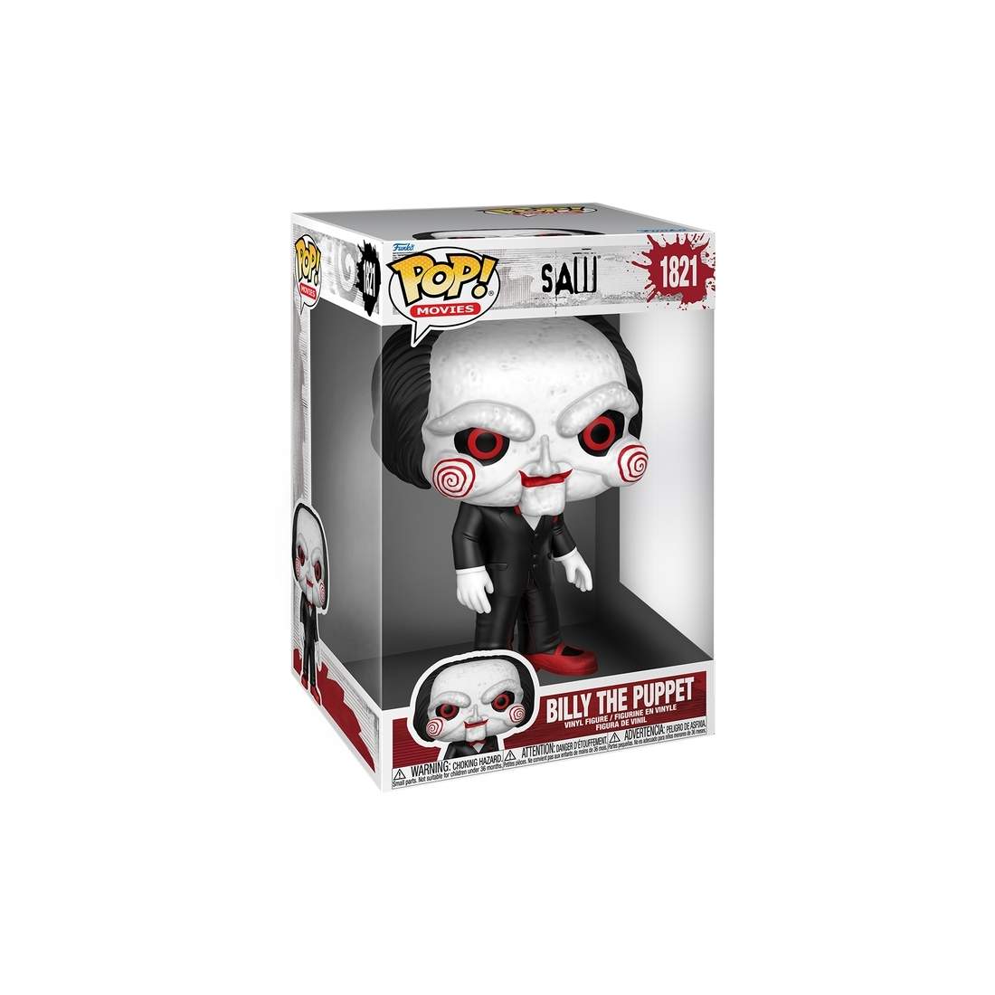 Såg Billy Funko Pop! Jumbo vinylfigur - Samlarleksak | Hem & Hobby | Pryloteket