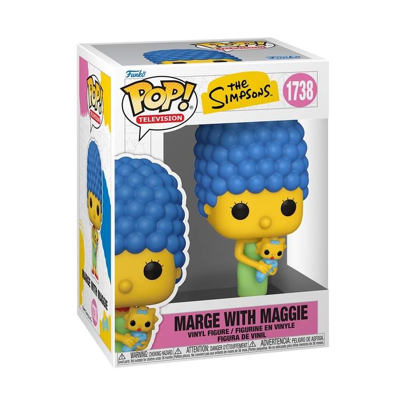 The Simpsons Marge med Maggie Funko Pop! Vinyl figur