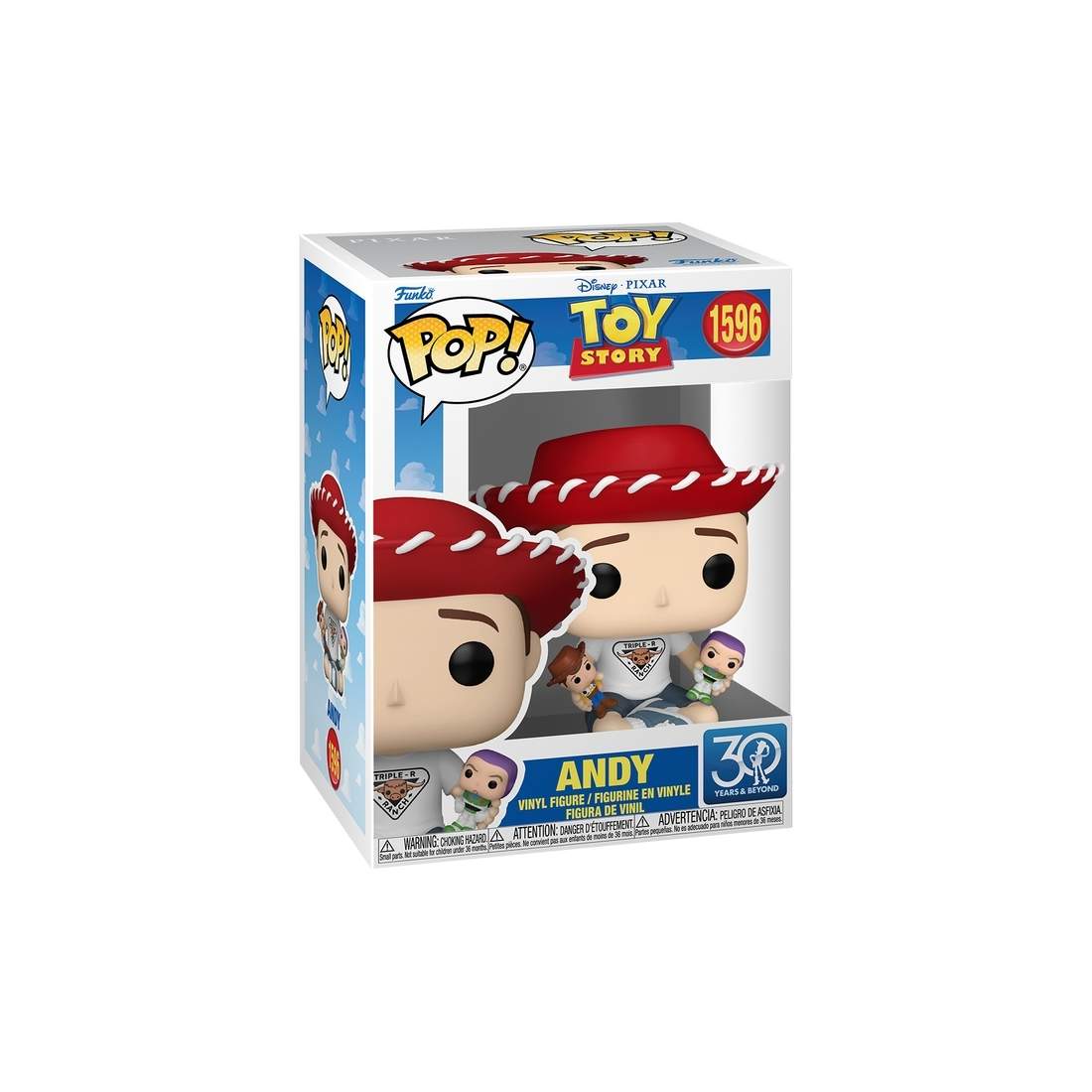 Toy Story Andy Funko Pop! Vinylfigur, samlarleksak | Hem & Hobby | Pryloteket