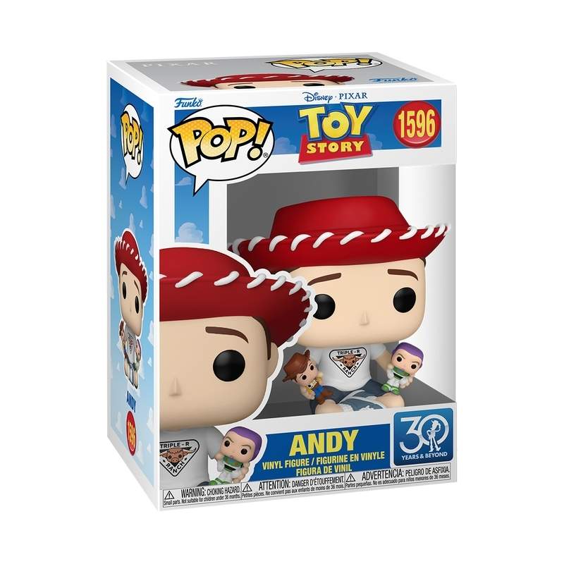 Toy Story Andy Funko Pop! Vinylfigur, samlerlegetøj