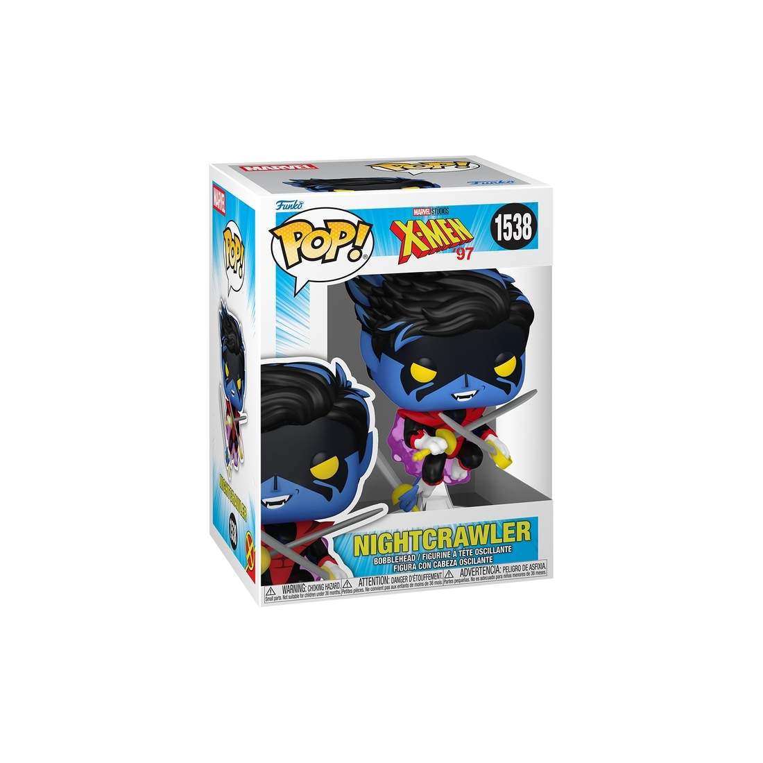 X-Men 97 Nightcrawler Funko Pop! Vinylfigur samlarobjekt | Hem & Hobby | Pryloteket