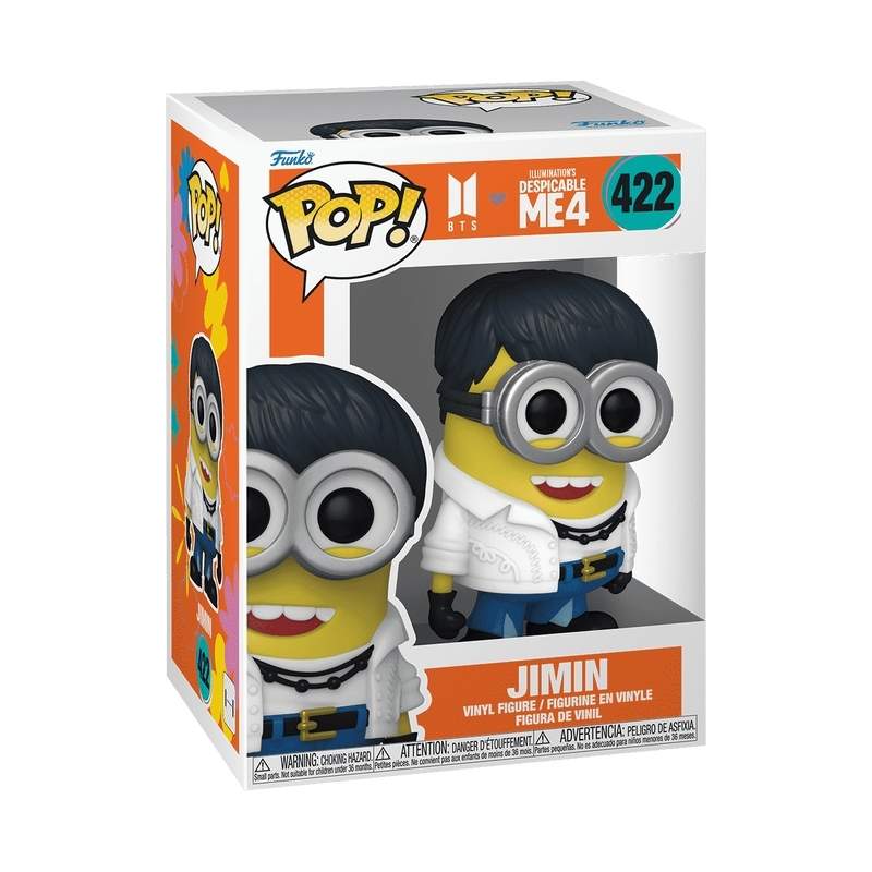 BTS x Despicable Me 4 Jimin Funko Pop! Vinyl figur