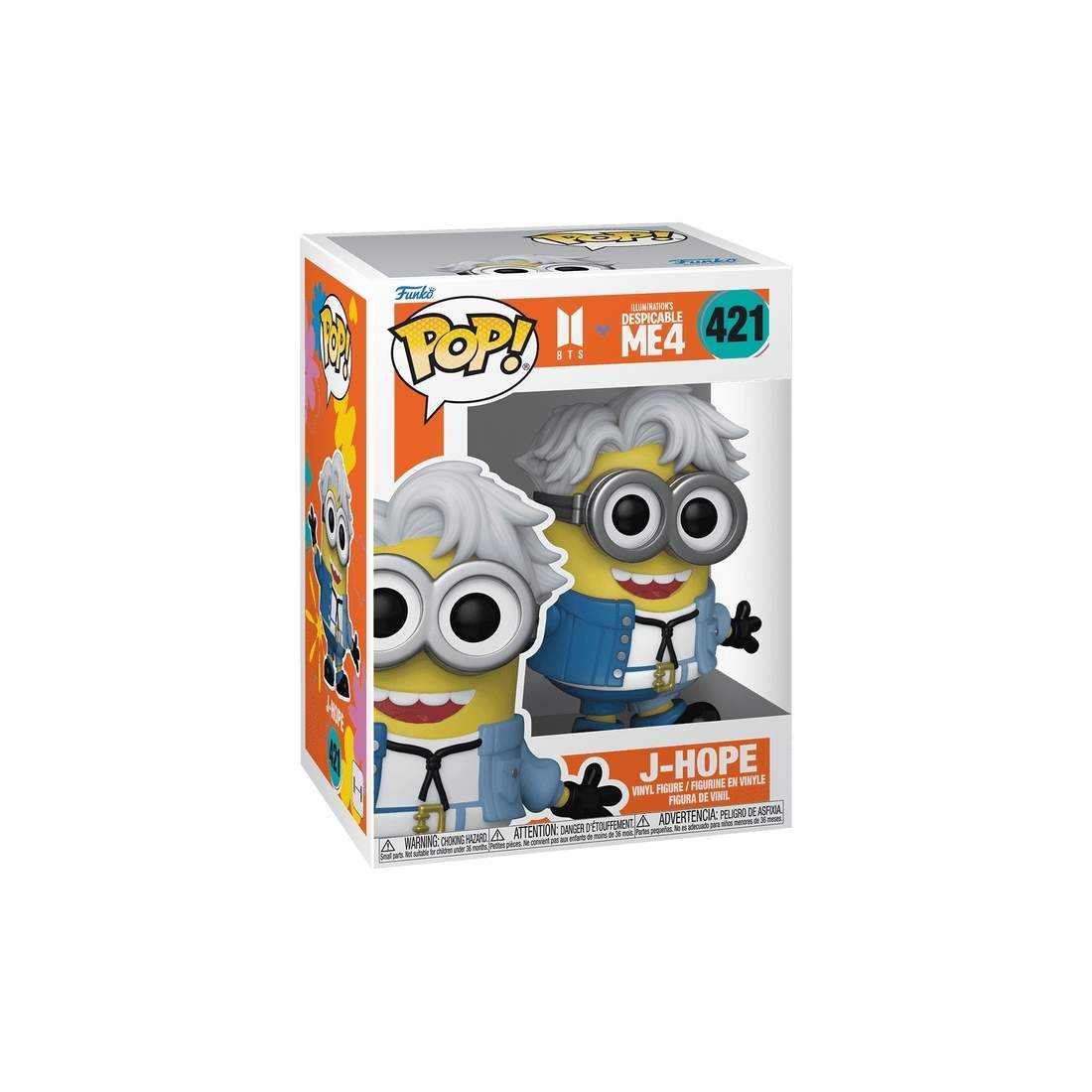 BTS x Despicable Me 4 J-Hope Funko Pop Vinyl Figur | Hem & Hobby | Pryloteket