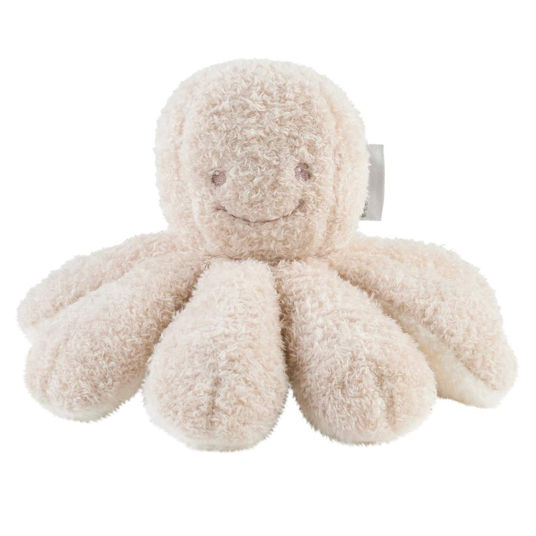 Teddy Octopus plyschleksak, beige färg, mjuk och gosig | Hem & Hobby | Pryloteket