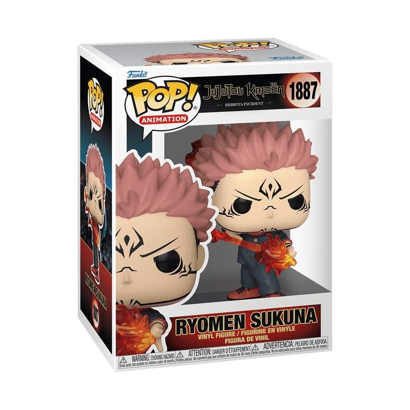 Jujutsu Kaisen Funko Pop Vinyl Figur - Sukuna samleobjekt