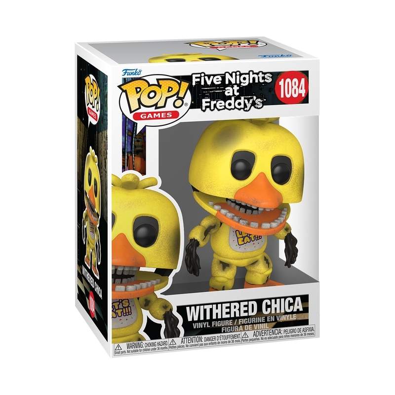 Fem nætter på Freddys visne chica vinylfigur