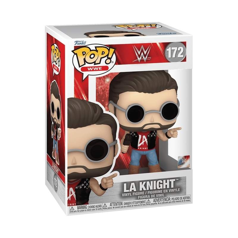 WWE LA Knight Funko Pop! Vinyl figur samlarleksak | Hem & Hobby | Pryloteket