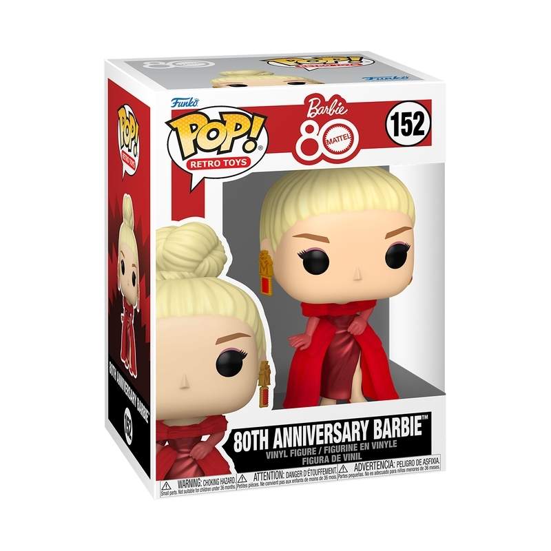 Barbie Funko Pop! Vinylfigur - samleobjekt til 80 års jubilæum