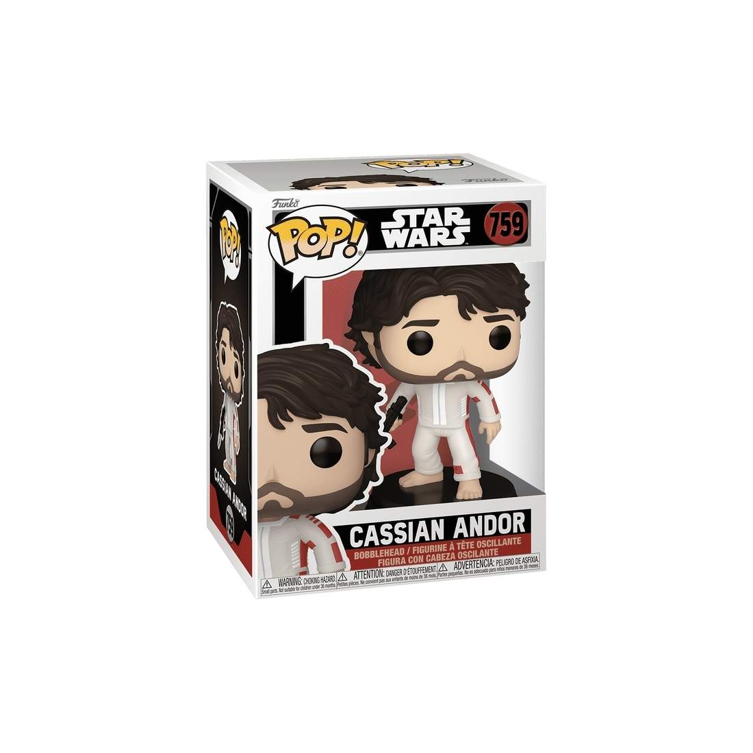 Star Wars Funko Pop Vinyl Figur - Cassian Andor | Hem & Hobby | Pryloteket
