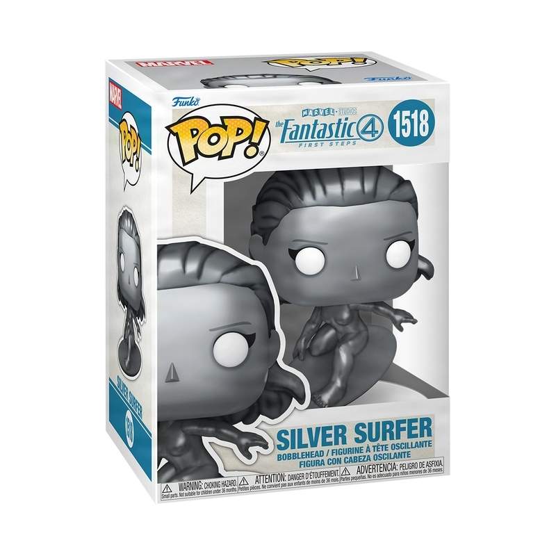 Silver Surfer Funko Pop! Vinylfigur - Marvel Fantastic Four-samlerobjekt