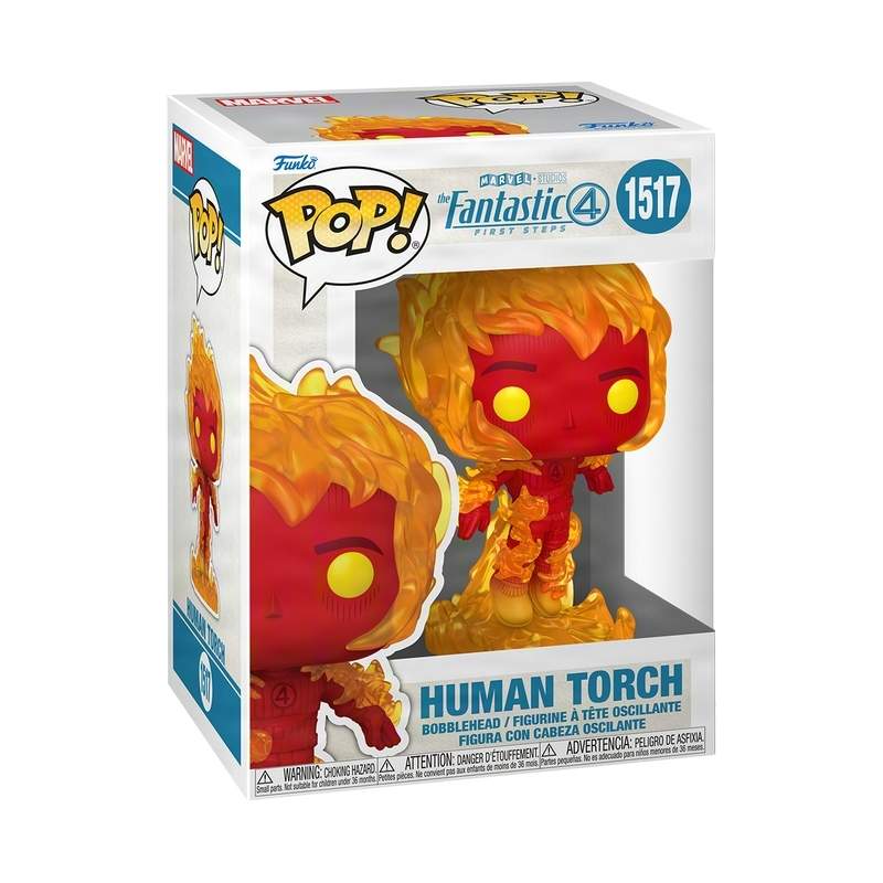 Marvel Funko Pop! Vinylfigur - menneskelig fakkel, 3,75 tommer
