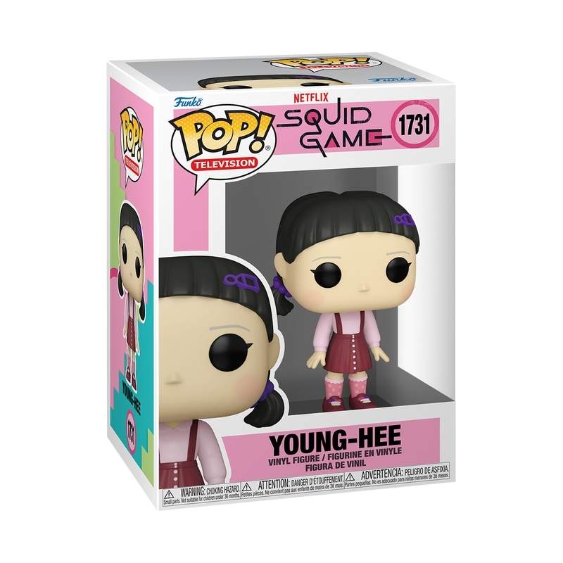 Squid Game Funko Pop! Vinylfigur - Young-hee samlarobjekt | Hem & Hobby | Pryloteket